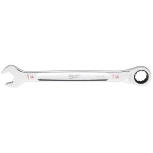 1 1/4inch Ratcheting Combination Wrench | Wrenches Hand Tools Silver