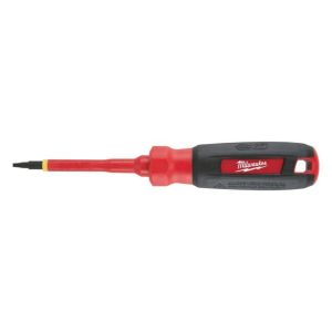 #1 Square 3 in. 1000V Insulated Screwdriver | Screwdrivers Hand Tools Screwdrivers