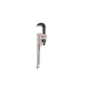 10 In. Aluminum Pipe Wrench | Wrenches Hand Tools Silver