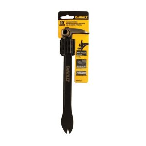 10 In. Claw Bar | Wrecking Pry Bars Hand Tools Black