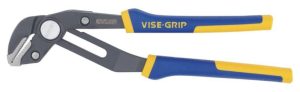 10 In. Groovelock Straight Jaw Pliers GV 10R | Pliers Hand Tools Blue