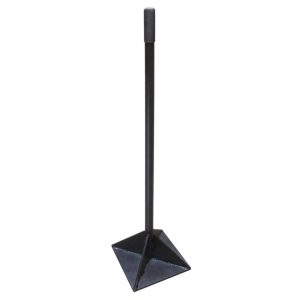 10 in x 10 in Black All Steel Tamper | Masonry, Concrete & Tile Tools Hand Tools Masonry, Concrete & Tile Tools