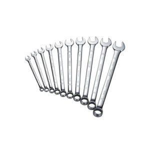 10 piece Combination Wrench Set (SAE) | Tool Sets Hand Tools Silver