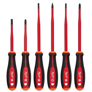 1000V Insulated Slim Tip Screwdriver Set 6pc | Tool Sets Hand Tools Tool Sets