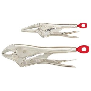 10inch Curved Jaw & 6inch Long Nose Pliers Set | Tool Sets Hand Tools Pliers