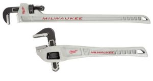 10L Aluminum Pipe Wrench and 14inch Pipe Wrench | Wrenches Hand Tools Silver