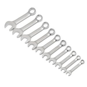 10Pc Stubby SAE Combination Wrench set | Tool Sets Hand Tools Silver