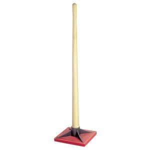 11 In. x 11 In. Poly-Coated Cast Iron Tamper | Masonry, Concrete & Tile Tools Hand Tools Masonry, Concrete & Tile Tools