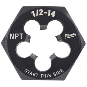 1/2 in -14 NPT 2-1/6 in Hex Threading Die | Taps & Dies Hand Tools Taps & Dies