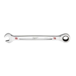 1/2 in. SAE Ratcheting Combination Wrench | Wrenches Hand Tools Silver