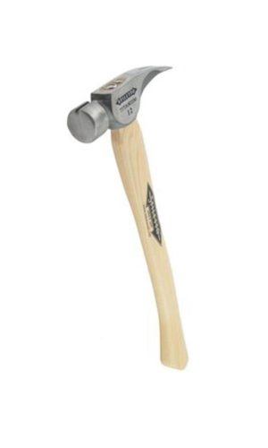 12 oz Titanium Smooth Face Hammer with 18 in. Curved Hickory Handle | Hammers & Mallets Hammers & Mallets Hammers & Mallets