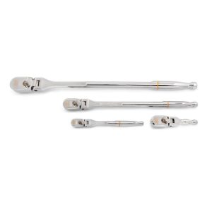 120XP Full Polish Flex Handle Teardrop Ratchet Set 4pc | Hand Ratchets Hand Ratchets Hand Ratchets