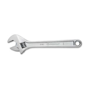 12in Adjustable Wrench Chrome Finish | Wrenches Hand Tools Silver