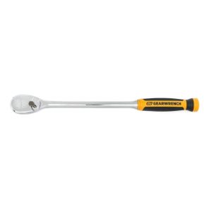 1/2in Drive 90 Tooth Long Handle Dual Material Teardrop Ratchet 16-1/2in | Hand Ratchets Hand Ratchets Hand Ratchets