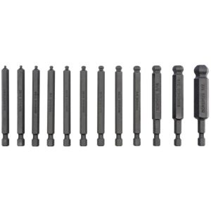 12pc Ball End Power Bits | Hex Keys Hand Tools Hex Keys