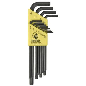 12pc Hex L-Wrench Set . 0.050in – 5/16in | Hex Keys Hand Tools Hex Keys