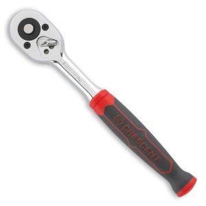 1/4 Drive 72 Tooth Quick Release Dual Material Teardrop Ratchet 8-1/2 In.in | Hand Ratchets Hand Ratchets Hand Ratchets