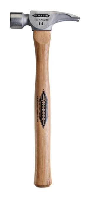 14 oz Titanium Smooth Face Hammer with 18 in. Straight Hickory Handle | Hammers & Mallets Hammers & Mallets Hammers & Mallets