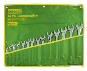 14 pc. Metric Wrench Set in Pouch | Tool Sets Hand Tools Silver