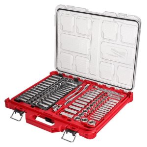 1/4in & 3/8 106pc Ratchet and Socket Set in PACKOUT – SAE & Metric | Hand Ratchets Hand Ratchets Hand Ratchets