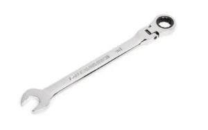 1/4in 90T 12 Point Flex Head Ratcheting Combination Wrench | Wrenches Hand Tools Silver