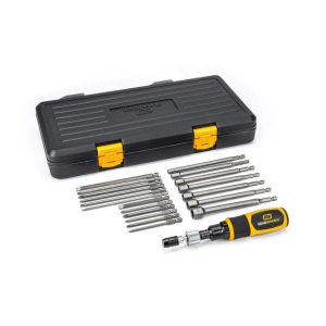 1/4inch Drive Torque 10-50 in/Lbs Screwdriver Set 20pc | Tool Sets Hand Tools Screwdrivers