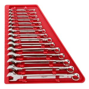 15-Piece Combination Wrench Set – SAE | Wrenches Hand Tools Silver