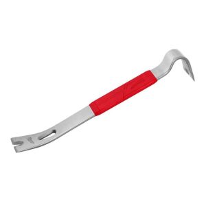 15inch Pry Bar with SHOCKSHIELD Grip | Wrecking Pry Bars Hand Tools Red