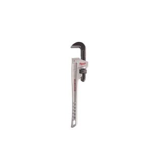 18 in. Aluminum Pipe Wrench | Wrenches Hand Tools Silver