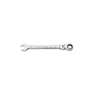 18mm 90T 12 Point Flex Head Ratcheting Combination Wrench | Wrenches Hand Tools Silver