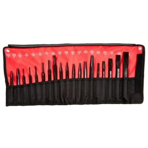 19-Piece 7019-K Pro Punch and Chisel Kit | Punching Tools Hand Tools Black