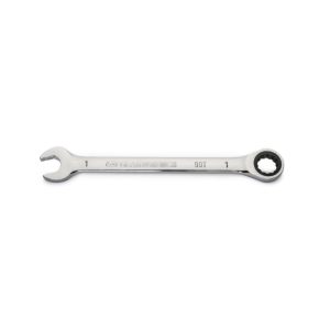 1in 90T 12 Point Ratcheting Combination Wrench | Wrenches Hand Tools Silver