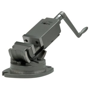 2-Axis Precision Angular Vise 2in Jaw Width 1 Jaw Depth | Vises & Anvils Hand Tools Gray