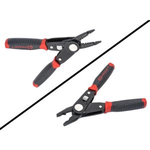 2 in 1 Combo Dual Material Linesman’s Pliers and Wire Stripper | Pliers Hand Tools Black