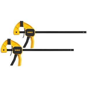 2 pack 12 In. Medium One-Handed Bar Clamps | Clamps Clamps Clamps