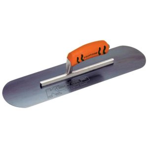 20in x 5in Blue Steel Pool Trowel | Masonry, Concrete & Tile Tools Hand Tools Masonry, Concrete & Tile Tools