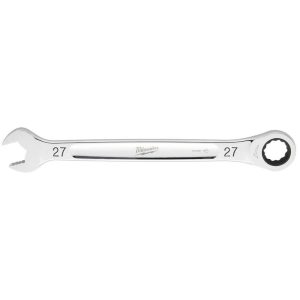 27MM Ratcheting Combination Wrench | Wrenches Hand Tools Silver