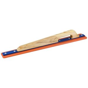 28 in Orange Thunder with KO-20 Tapered Darby with 1-Hole Wood Grip | Masonry, Concrete & Tile Tools Hand Tools Masonry, Concrete & Tile Tools