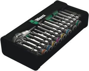 28pc 1/4in Drive 8100 SA 6 Zyklop Speed Ratchet Set | Hand Ratchets Hand Ratchets Hand Ratchets