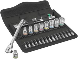 28pc 1/4in Drive 8100 SA 8 Zyklop Metal Ratchet Set | Hand Ratchets Hand Ratchets Hand Ratchets