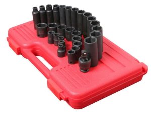 29 pc. 3/8 In. Dr. Metric Master Impact Socket Set | Sockets & Socket Sets Hand Tools Black