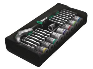 29pc 3/8in Drive 8100 SB 6 Zyklop Speed Ratchet Set | Hand Ratchets Hand Ratchets Hand Ratchets