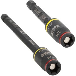 3 in 1 Impact Flip Socket Set 2pc | Sockets & Socket Sets Hand Tools Black