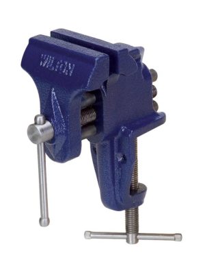 3 In. Fixed Clamp-On Vise | Vises & Anvils Hand Tools Black