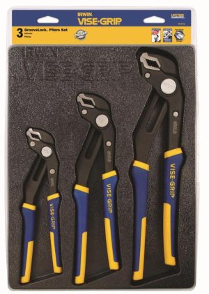 3 piece Groovelock Tray Set | Tool Sets Hand Tools Blue