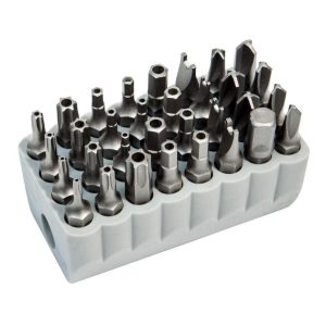 32 Piece Tamperproof Bit Set | Screwdrivers Hand Tools Screwdrivers