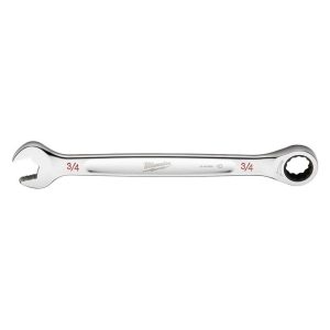 3/4 in. SAE Ratcheting Combination Wrench | Wrenches Hand Tools Silver