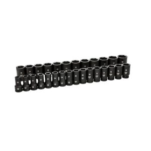 3/4in Drive 6 Point Deep Metric Impact Socket Set 28pc | Sockets & Socket Sets Hand Tools Sockets & Socket Sets