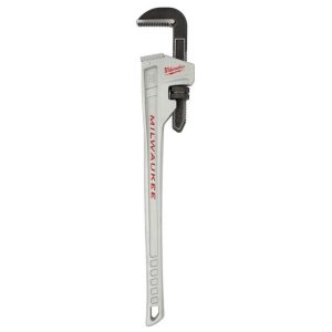 36 in. Aluminum Pipe Wrench | Wrenches Hand Tools Silver