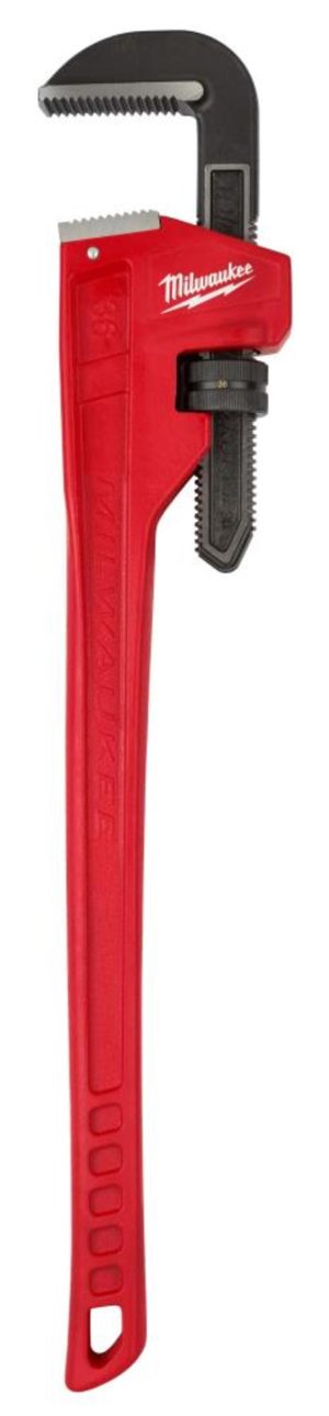 36 in. Steel Pipe Wrench | Wrenches Hand Tools Red